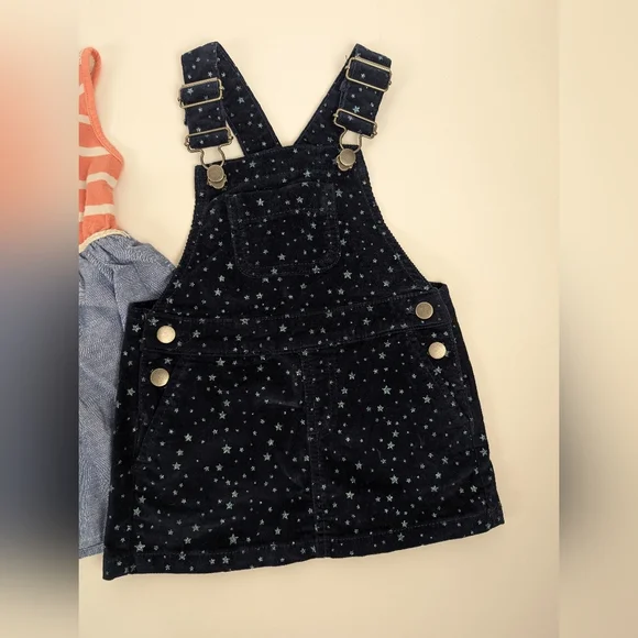 Spring/Summer Toddler Girls Dress and Romper Set Of 4 - 12-18 months - Picture 5 of 6